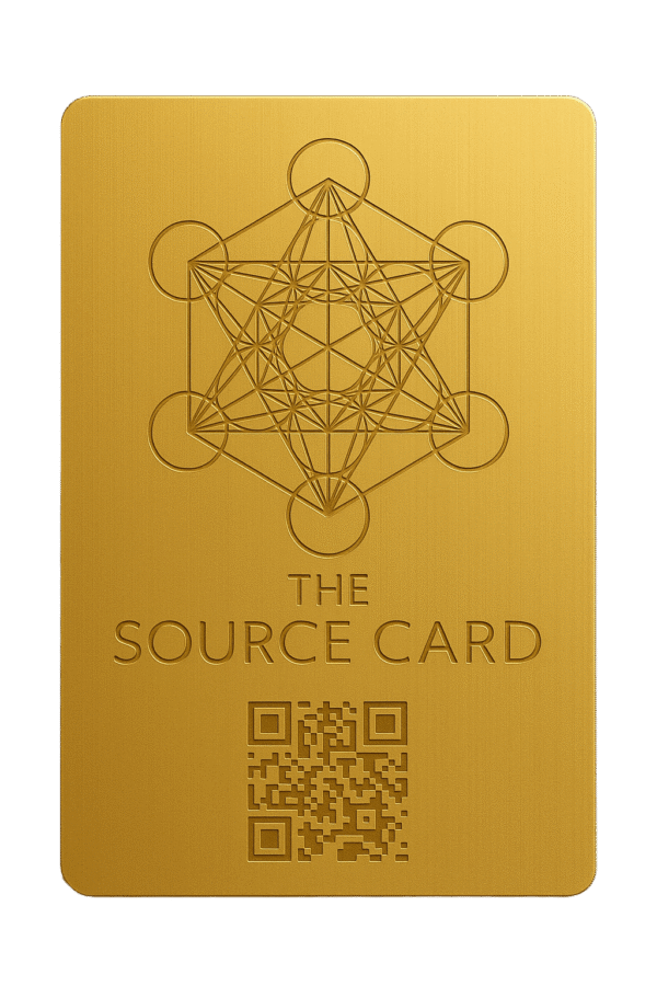 The Source Card – A Symbolic Card for Daily Focus and Inspiration